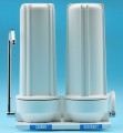 (#CT-2) Two stage counter top filter with 5 micron sediment filter and Granular Activated Carbon filter